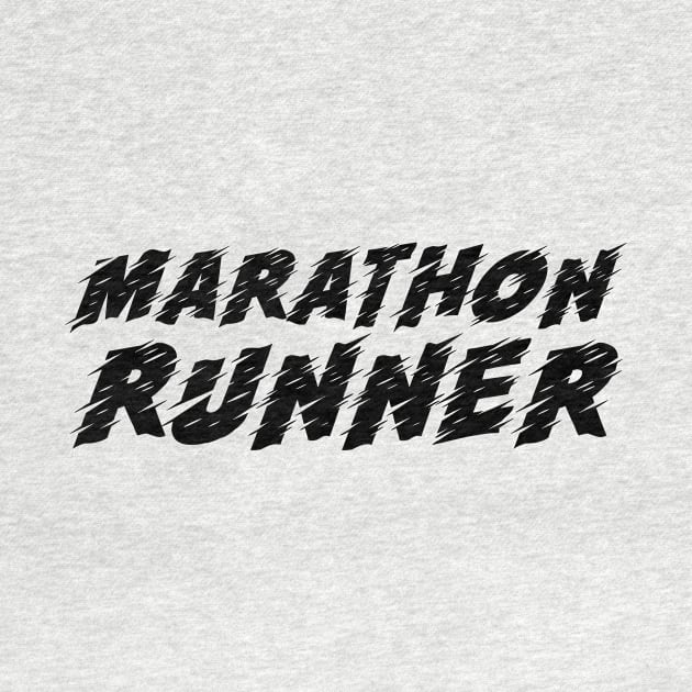 Marathon Runner Half Full 13.1 26.2 10k 5k Run Race by charlescheshire
